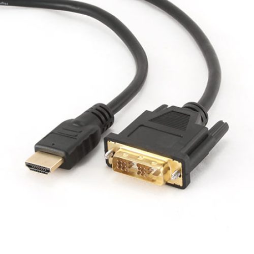 HDMI kabl, HDMItoDVI 5m M-M gold conn. BULK, …