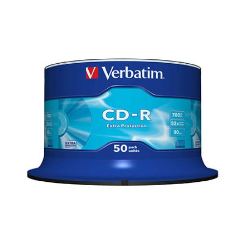 CD-R,VERBATIM, 700 MB,52X,spindle 50 kom EXTR…