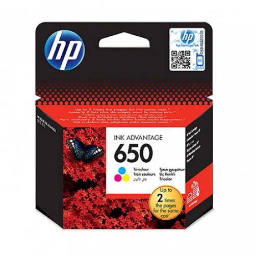 Tinta HP CZ102AE HP 650 Tri-color…