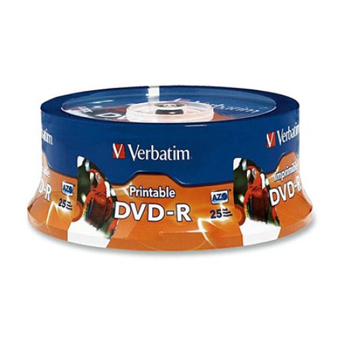 DVD-R, VERBATIM,4,7 GB,16X, spindle 25 KOM PR…