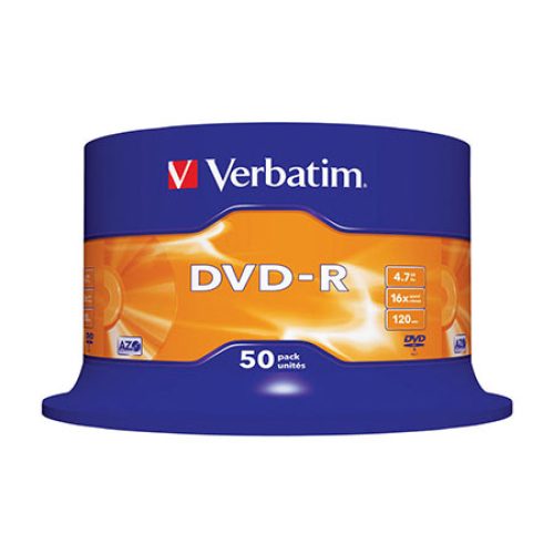 DVD-R, VERBATIM,4,7 GB,16X, spindle 50 kom,MA…