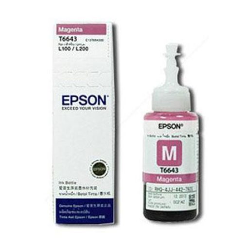 Tinta Epson T6643 MAGENTA 70ml C13T66434A…