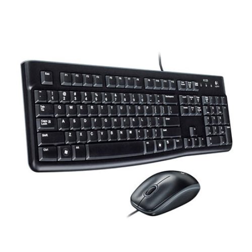 Tastatura + miš LOGITECH MK120, black, 920-0…