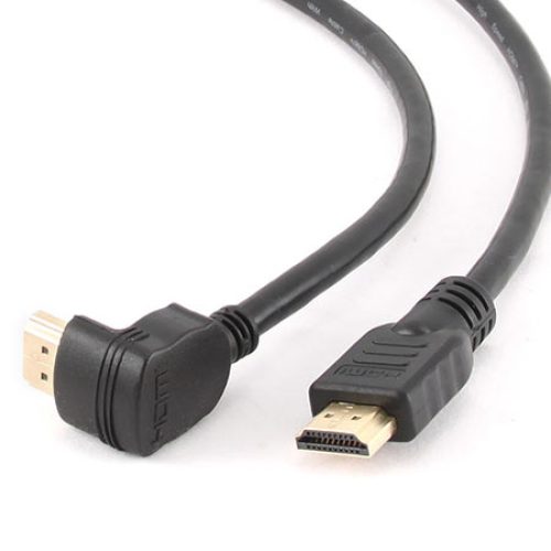 HDMI kabl, M-M, v.1.4, kon90stepeni, 3m gold …