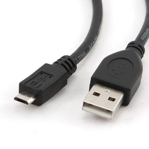 USB 2,0 kabal A-microB 1m, GEMBIRD CCP-mUSB2-…