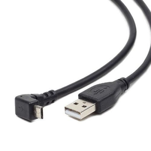 USB 2,0 kabal A-microB 1.8m, 90stepeni konekt…