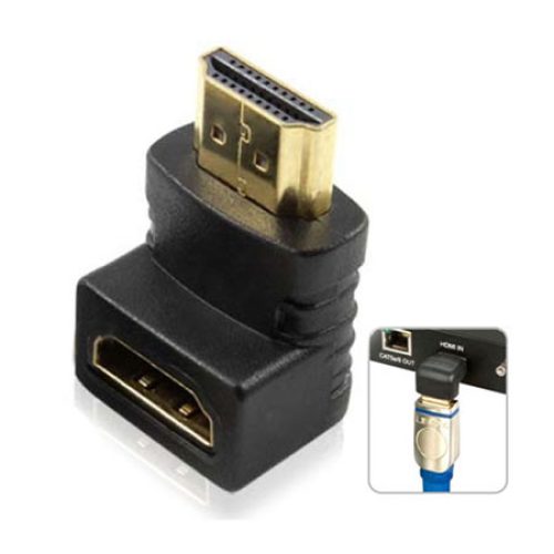 HDMI adapter 90 stepeni HDMI male to HDMI fem…