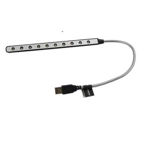 LED lampa za notebook ESPERANZA, 10-LED, USB, fleksibilna EA148