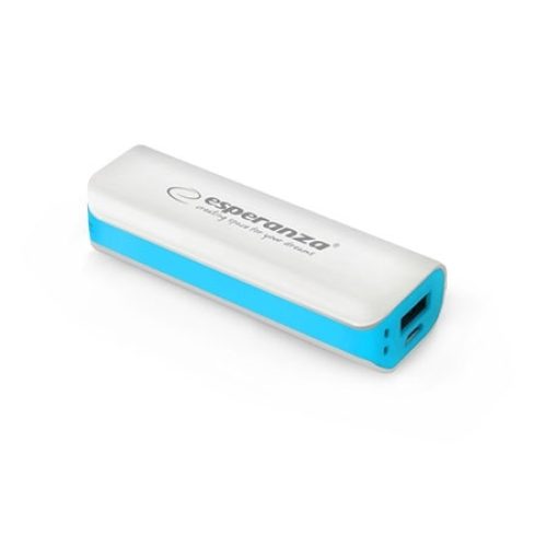 PowerBank ESPERANZA JOULE, 2200mAh, BLUE/WHIT…