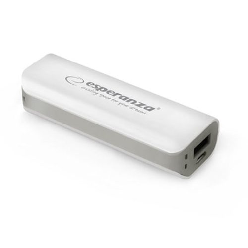 PowerBank ESPERANZA JOULE, 2200mAh, WHITE/GRE…