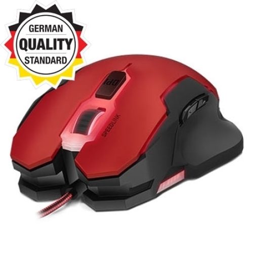 Miš SPEEDLINK CONTUS Gaming, black-red, SL-6…