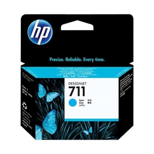 HP Tinta CZ130A Cyan 711 T120 24-in, T520 24-…