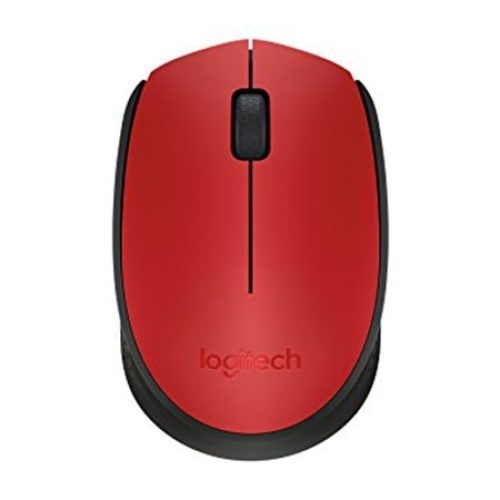 Miš LOGITECH M171, wireless, red, 910-004657/641