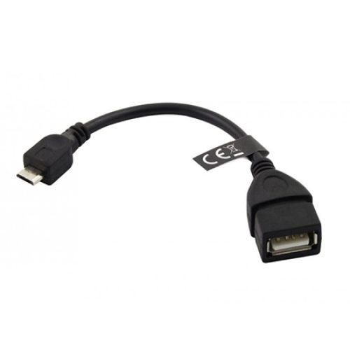 USB 2,0 OTG kabal adapter A-B M/F 10 cm, ESPE…