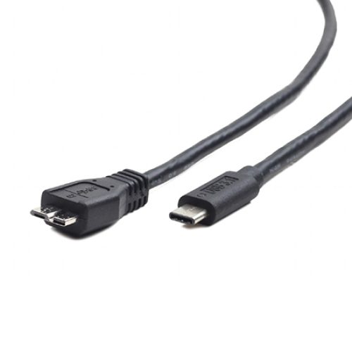 USB 3.0 kabal Type-C MicroBM/CM, 1m, BLACK, G…