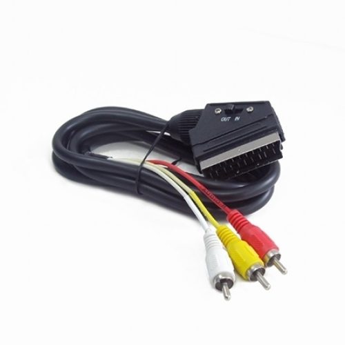 Bidirectional RCA to SCART audio-video cable,…