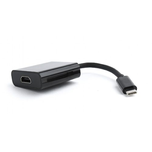 USB adapter Type-C to HDMI, BLACK, GEMBIRD A-…