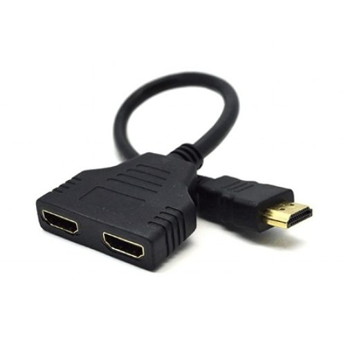 Video splitter passive HDMI dual port cable D…