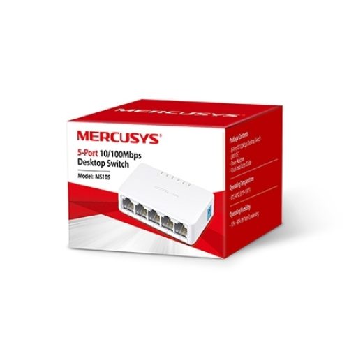 SWITCH 5 portni 10/100 Mercusys MS105…