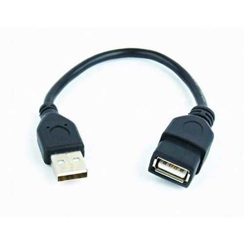 USB 2.0 kabal CCP-USB2-AMAF-0.15M, 15cm, A-A …