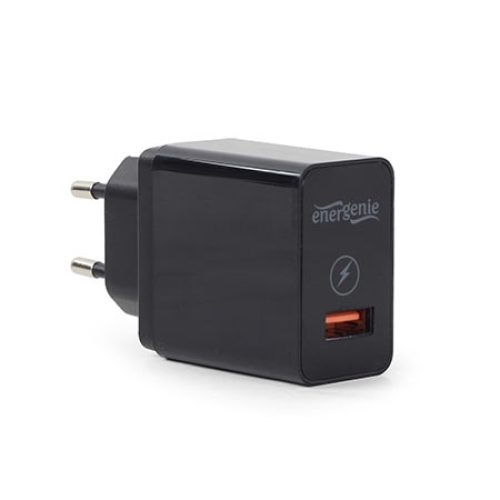 USB brzi/quick punjač GEMBIRD, 12V/1.5A, bla…