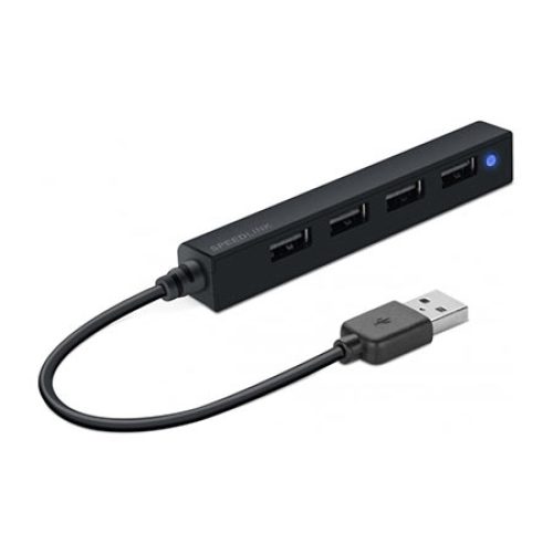 USB HUB, SPEEDLINK SLIM, 4-Port, USB 2.0, Pas…