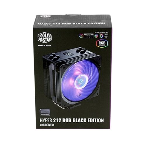 CPU hladnjak Cooler Master Hyper 212 RGB, Bla…