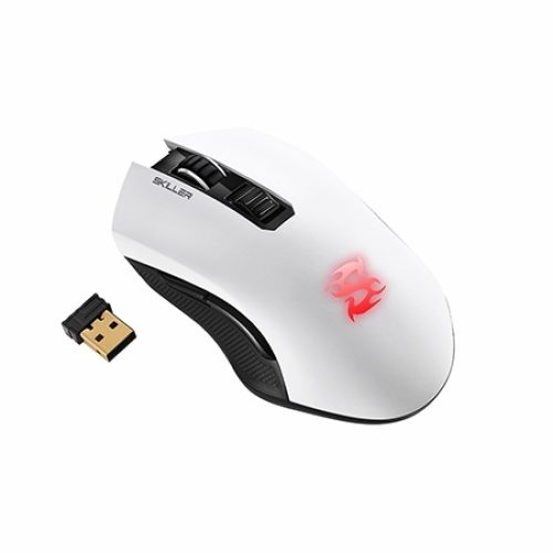 Miš SHARKOON gaming Skiller SGM3, white, opt…