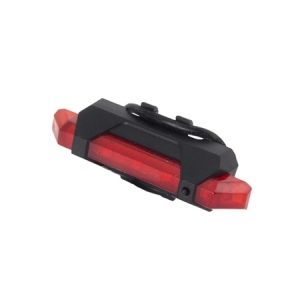 LED lampa za biciklo zadnja, ESPERANZA, USB  punjiva, bljeskalica EOT014