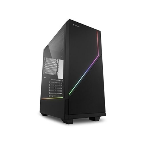 Kućište SHARKOON gaming, FLOW, RGB, ATX, 1x…