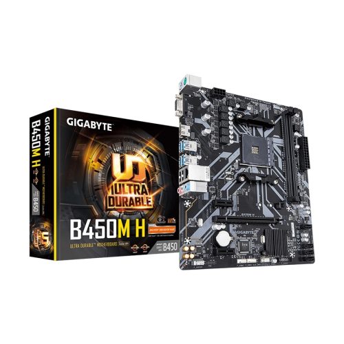 MB GIGABYTE B450M H AMD B450;2xDDR4 VGA,HDMI;…