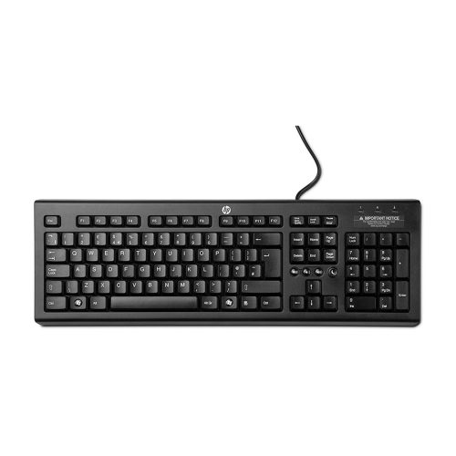 Tastatura HP Classic Wired Keyboard, black, U…