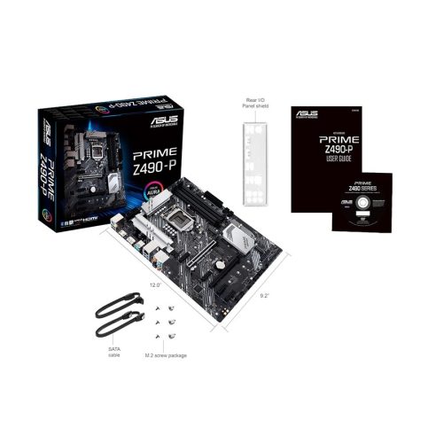 ASUS MB PRIME Z490-P Intel Z490,LGA1200; 4xDD…