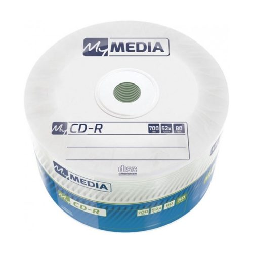 CD-R,MYMEDIA, 700 MB,52X,spindle 50 kom WRAP,…