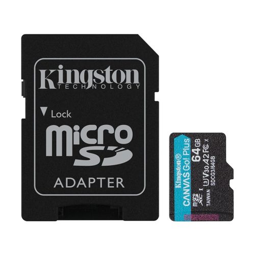 Micro SD card Kingston 64GB CanvasGoPlus r/w …