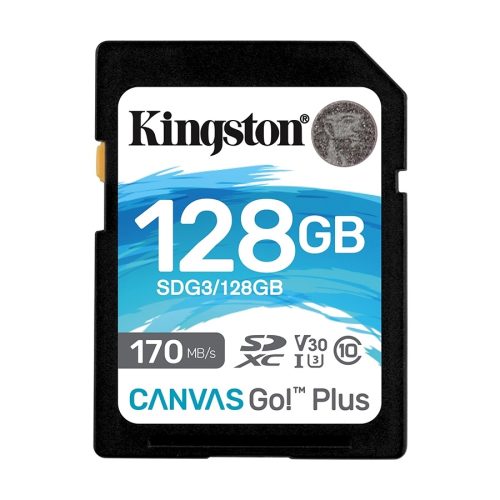 Kingston SD 128GB CanvasGoPlus SDXC;r/w:170/9…