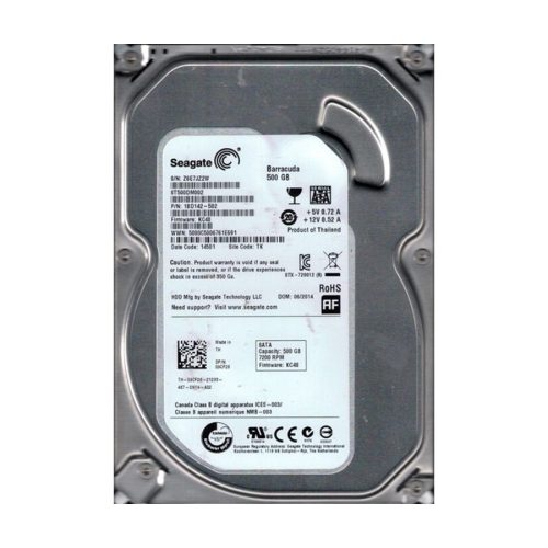 HDD 500GB Seagate 3.5” 7200rpm 32MB ST5…