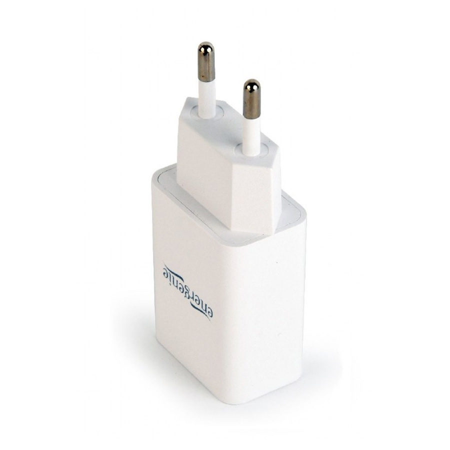 USB univerzalni punjač, 5V, 2,1A, GEMBIRD EG-UC2A-03-W, white - Image 2