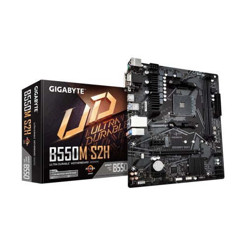 GIGABYTE MB B550M S2H 1.0 AMD B550;AM4;2xDDR4…