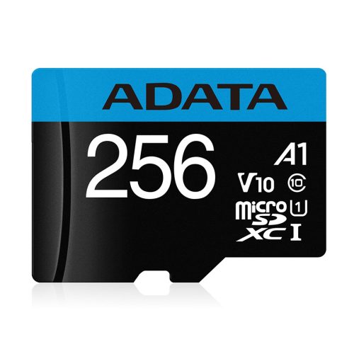 MICRO SD ADATA 256GB CLASS 10 AUSDX256GUICL10…