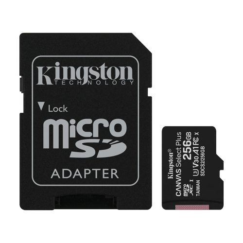 Micro SD card Kingston 256 GB SDHC  SDCS2/256…