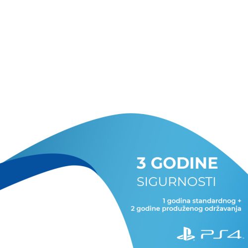 SD PS4 3 godine sigurnosti (1 godina standard…