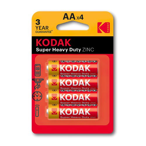 Baterija KODAK,CKLR6 AA CINK KLORID 4/1 (8879…