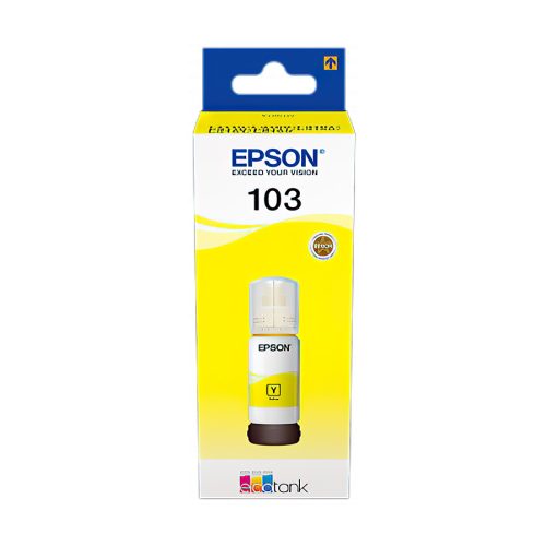 Tinta EPSON EcoTank 103 Yellow za modele Epso…