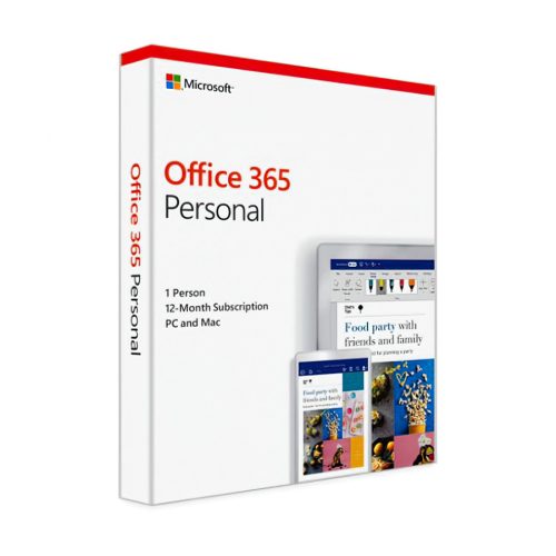 Microsoft Office 365 Personal English Sub 1YR…