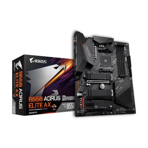 GIGBYTE MB B550 AORUS ELITE AX 1.0 AMD B550, …