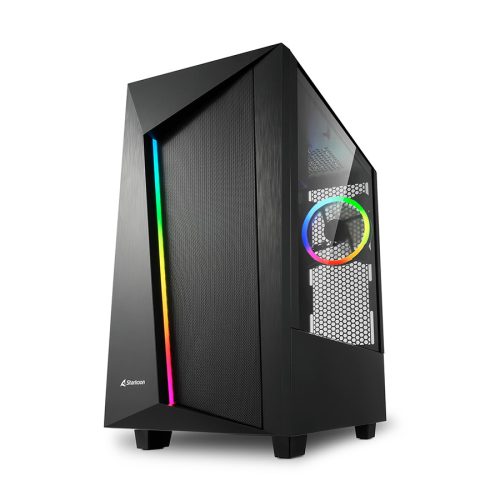 Kućište SHARKOON gaming, rev100, RGB, ATX, …