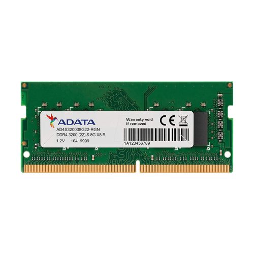 ADATA SO DIMM DDR4 8GB 3200MHz Premier AD4S32…