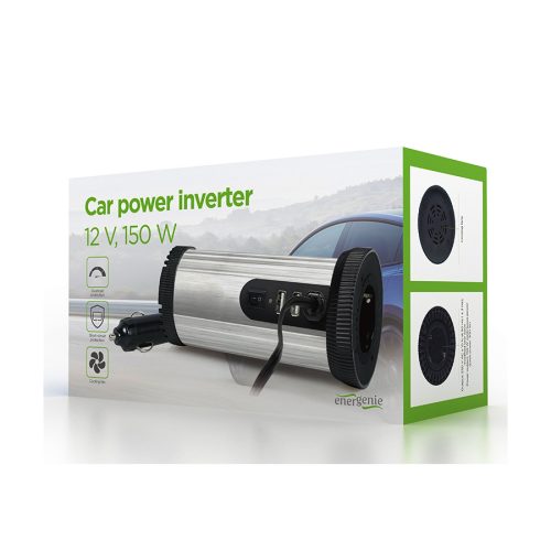 DC-AC inverter za auto GEMBIRD, in12Vout220V …