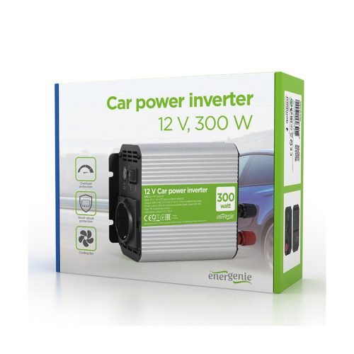 DC-AC inverter za auto GEMBIRD, in12Vout220V …